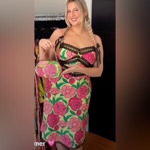 Betsy Johnson Floral Lace Lola dress